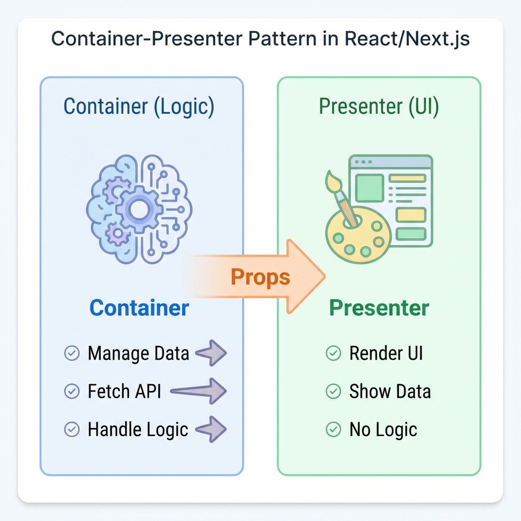 컨테이너-프리젠터 패턴